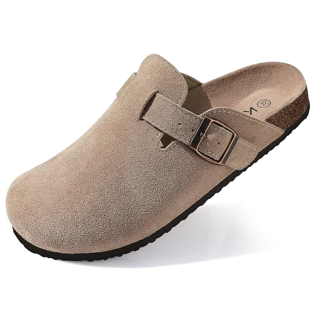 Giarret - pantofole estive uomo scamosciate